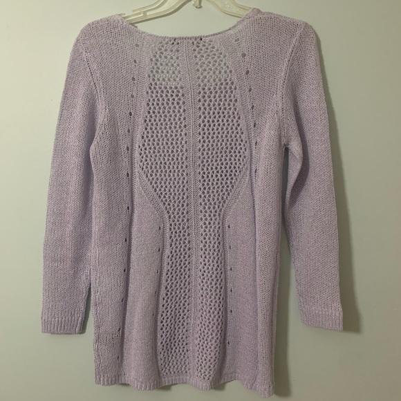 Suzy Shier Purple Sweater - Picture 2 of 4